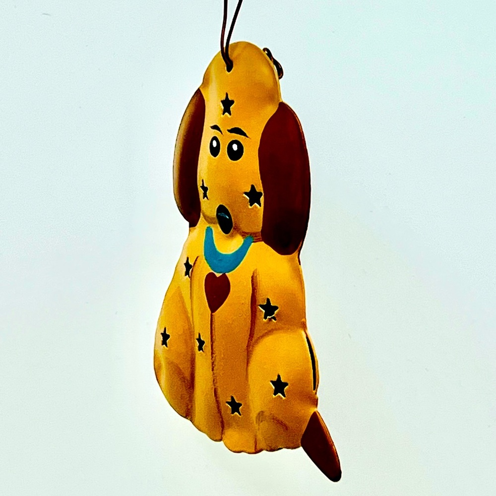 🐈‍⬛🐈‍⬛🐈‍⬛ Puppy Dog - Rustic Tin Ornament - Home Decor with Essential Oils - Picture 2 of 4